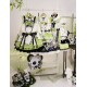 Mademoiselle Pearl Panda Bolero Cutsew JSKs and OPs(Reservation/2 Colours/Full Payment Without Shipping)